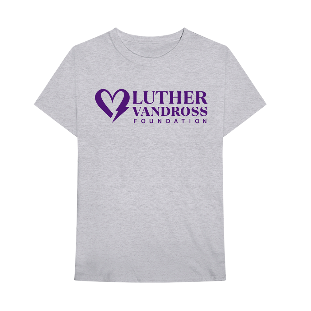  Luther Vandross Foundation T-Shirt Sport Grey