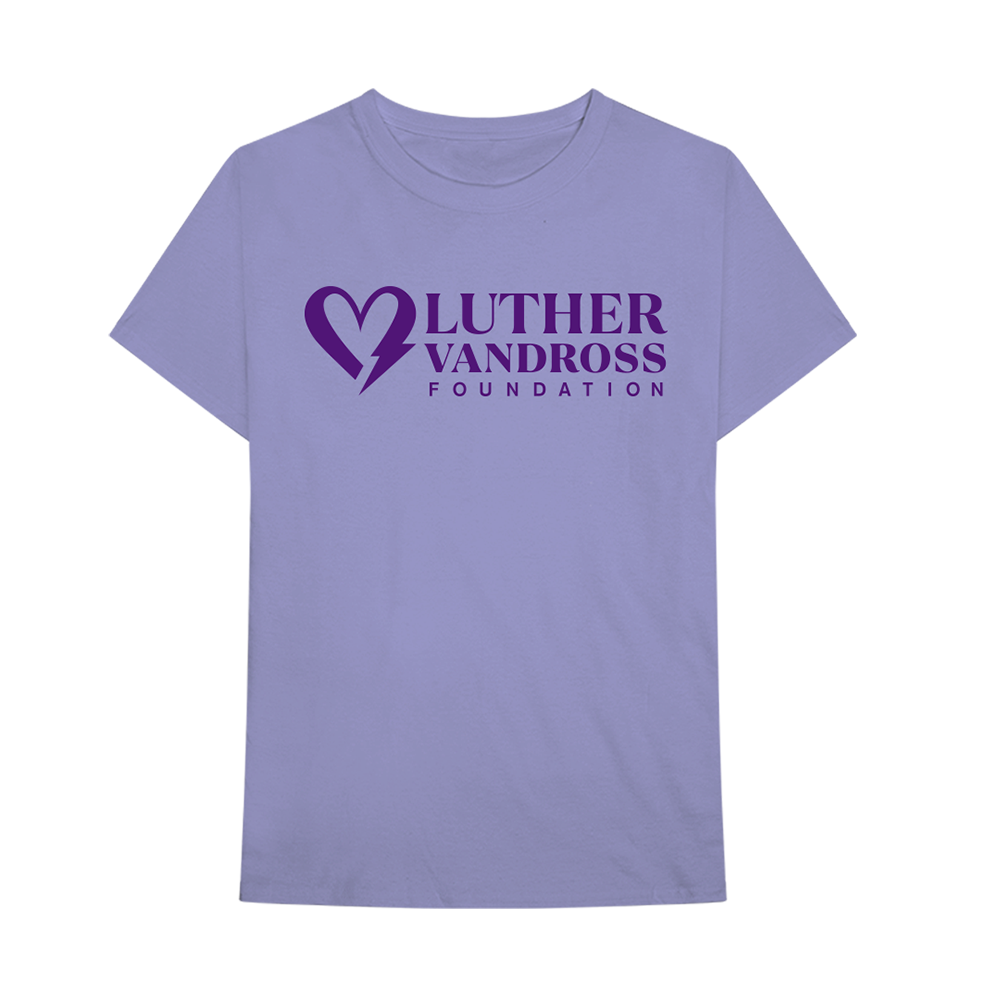 Luther Vandross Foundation T-Shirt Violet
